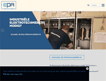 Tablet Screenshot of epa-nv.com